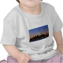 Philadelphia Skyline at Twilight T-shirts