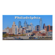 Philadelphia Skyline II Photo Card