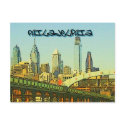 Philadelphia Skyline postcards