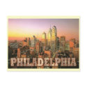 PHILADELPHIA SKYLINE postcards