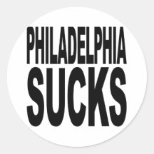 Philadelphia Sucks Sticker