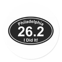 Philadelpia Marathon Stickers