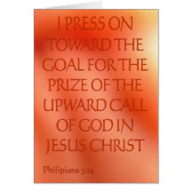 Philipians 3:14 cards