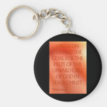 Philipians 3:14 keychains