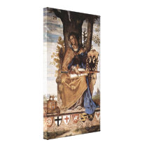 Philipp Veit - Allegorical figure of Germania Canvas Prints