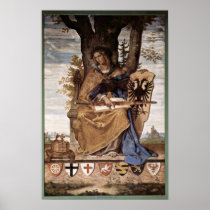 Philipp Veit - Allegorical figure of Germania Print