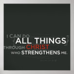 Philippians 4:13 posters