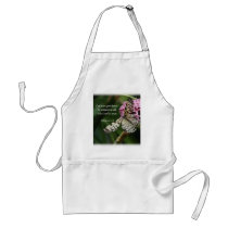 Philippians 4:5 Butterfly Flowers Aprons