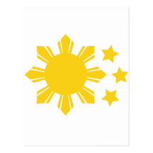 Philippine Flag - Proud to be Pinoy! Postcards