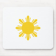 Philippine Sun, Pinoy Sun, Filipino Sun Mouse Pad