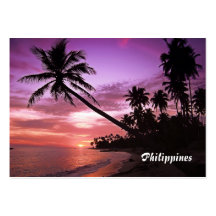 Philippine Sunset Scenery Pocket Calendar 2011 Business Card Templates