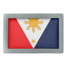 Philippines(2) Rectangular Belt Buckle