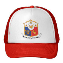 Philippines Coat of Arms detail Hats