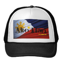 philippines-flag, Ako Hari Trucker Hats