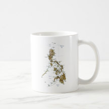Philippines Flag ~ Map Mug