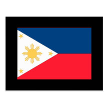 Philippines Flag Post Card