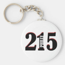 Philly 215 keychains