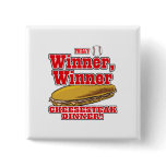 Philly Baseball Winner Winner Cheesesteak Dinner buttons