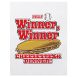 Philly Baseball Winner Winner Cheesesteak Dinner flyers