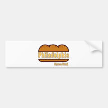 Philly Cheese Steak Bumper Stickers