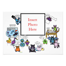 Philly D. Horse & Henrietta Hippo Get Hitched - 2 Invite
