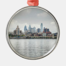 Philly skyline 2 ornament