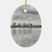 Philly skyline ornaments