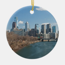 Philly winter ornament
