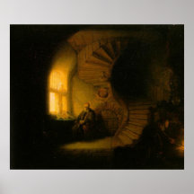 Philosopher in Meditation Poster
