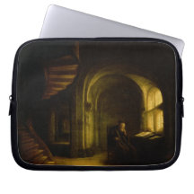 Philosopher with an Open Book, 1625-7 (oil on pane Computer Sleeve