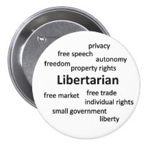 Philosophie et valeurs libertaires pin's avec agrafe