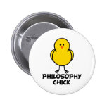 Philosophy Chick Button