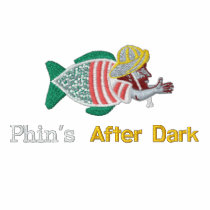 Phin's After Dark Black Men's Polo