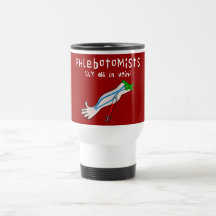 Phlebotomist Gifts "It's all in vein" Mug