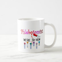 Phlebotomist gifts mugs
