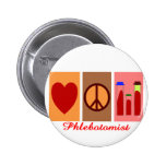 Phlebotomist Gifts Pins
