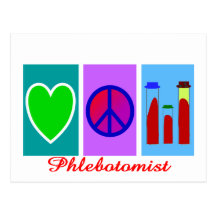 Phlebotomist Gifts Postcard