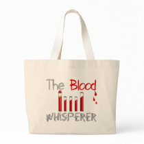 Phlebotomist Gifts "The Blood Whisperer" Tote Bags