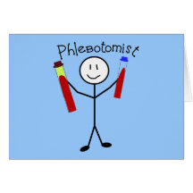 Phlebotomist Stick Person Cards