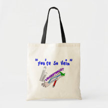 Phlebotomist "You're So Vein" Funny Gifts Canvas Bags