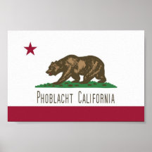 phoblacht la Californie Posters
