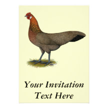 Phoenix:  BB Red Hen Custom Invite