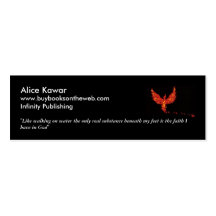 Phoenix Bookmark Business Card Templates