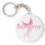 Phoenix Breast Cancer Survivor Keychains