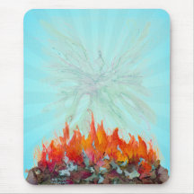 PHOENIX by SHARON SHARPE Mouse Pad