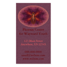 Phoenix Egg Standard Card Business Cards