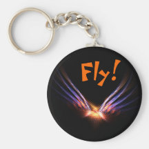 Phoenix Fire Bird Keychain