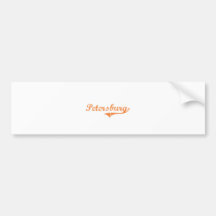 Phoenix Illinois Classic Design Bumper Sticker
