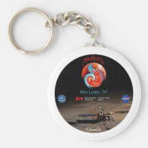 Phoenix Mission Patch CSA Keychain