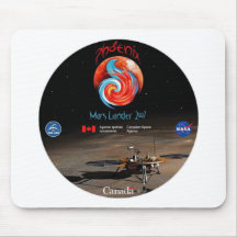 Phoenix Mission Patch CSA Mouse Mats